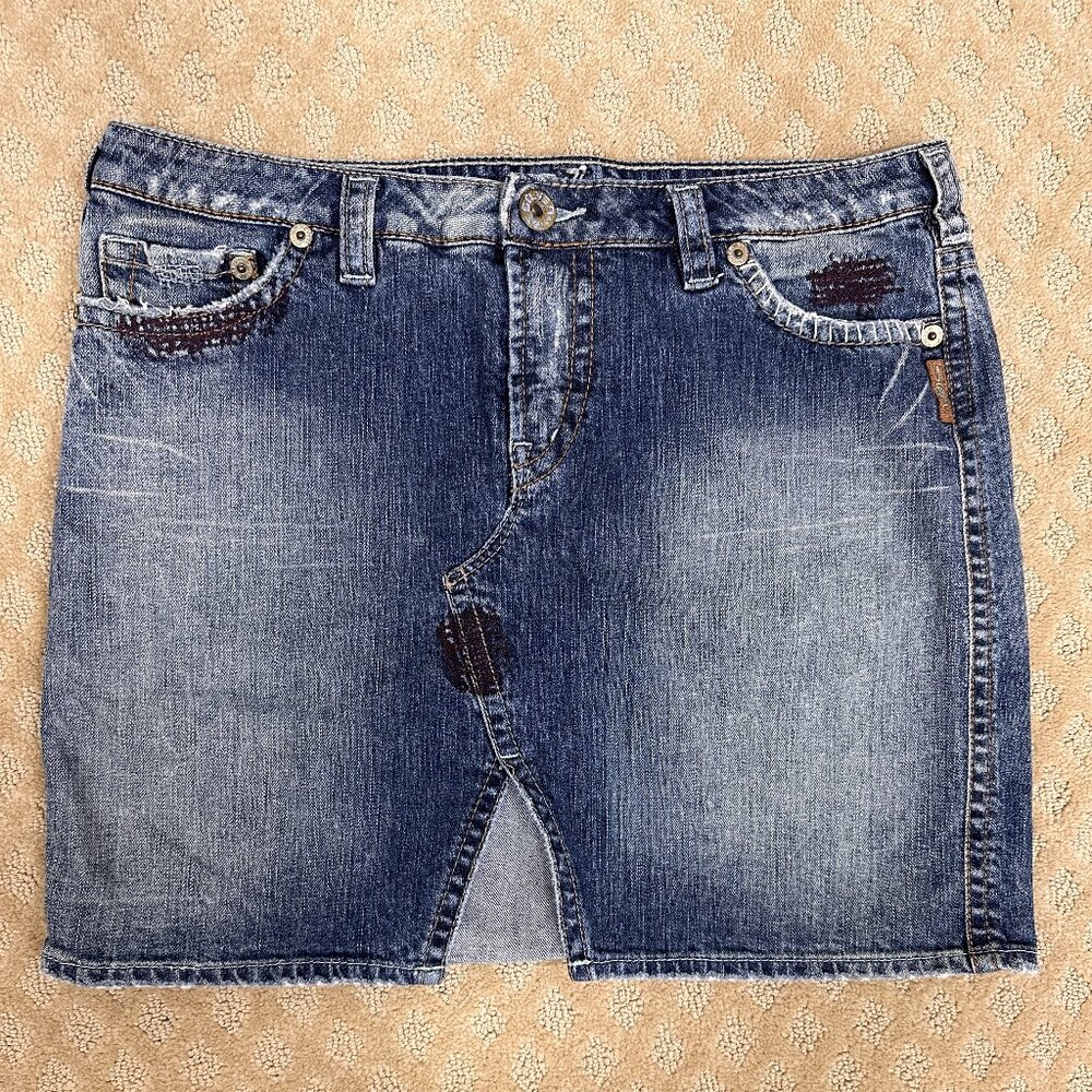 Silver Jeans Ani Mini Skirt Size 32